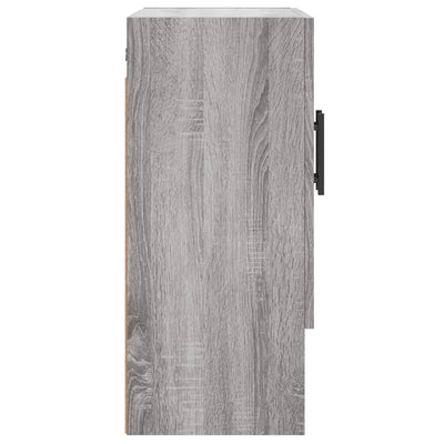Seinäkaappi harmaa Sonoma 60x31x70 cm tekninen puu