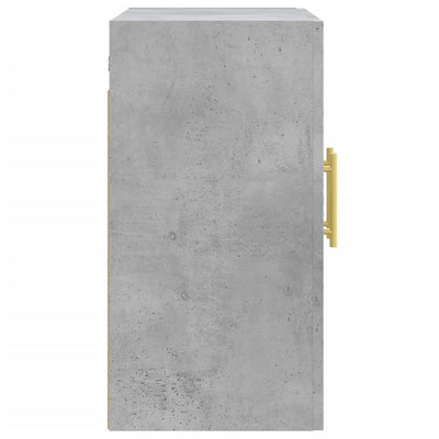 Seinäkaappi betoninharmaa 60x31x60 cm tekninen puu