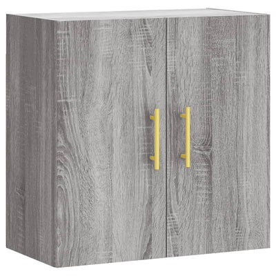 TV-seinäkaappi harmaa Sonoma 60x31x60 cm tekninen puu