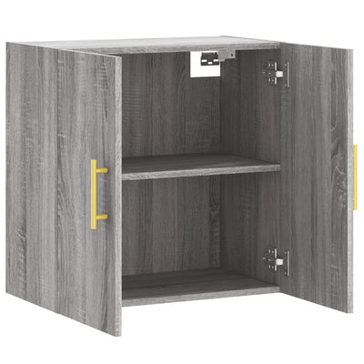 TV-seinäkaappi harmaa Sonoma 60x31x60 cm tekninen puu