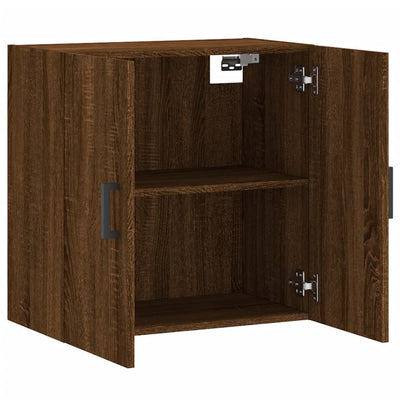 TV-seinäkaappi ruskea tammi 60x31x60 cm tekninen puu