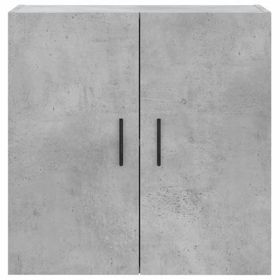 Seinäkaappi betoninharmaa 60x31x60 cm tekninen puu