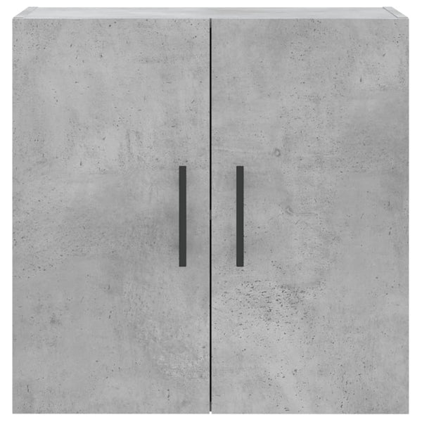 Seinäkaappi betoninharmaa 60x31x60 cm tekninen puu