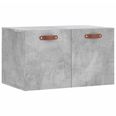 Seinäkaappi betoninharmaa 60x36,5x35 cm tekninen puu