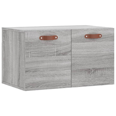Seinäkaappi harmaa Sonoma 60x36,5x35 cm tekninen puu