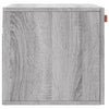 Seinäkaappi harmaa Sonoma 60x36,5x35 cm tekninen puu