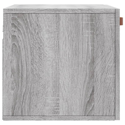 Seinäkaappi harmaa Sonoma 60x36,5x35 cm tekninen puu