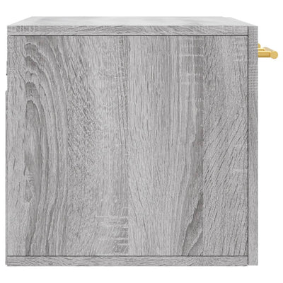 Seinäkaappi harmaa Sonoma 60x36,5x35 cm tekninen puu