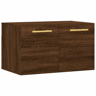 Seinäkaappi ruskea tammi 60x36,5x35 cm tekninen puu