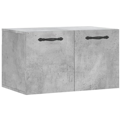 Seinäkaappi betoninharmaa 60x36,5x35 cm tekninen puu