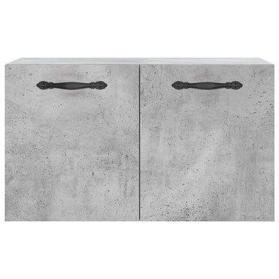 Seinäkaappi betoninharmaa 60x36,5x35 cm tekninen puu