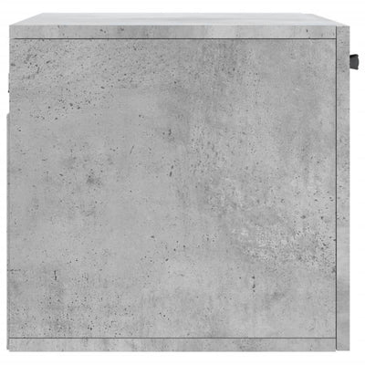 Seinäkaappi betoninharmaa 60x36,5x35 cm tekninen puu