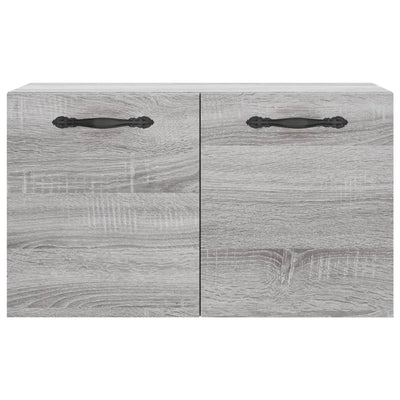 Seinäkaappi harmaa Sonoma 60x36,5x35 cm tekninen puu