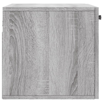 Seinäkaappi harmaa Sonoma 60x36,5x35 cm tekninen puu