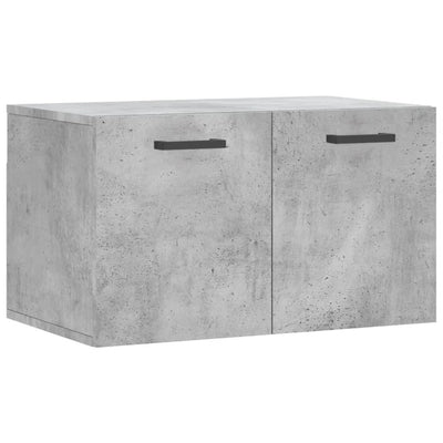 Seinäkaappi betoninharmaa 60x36,5x35 cm tekninen puu