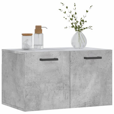 Seinäkaappi betoninharmaa 60x36,5x35 cm tekninen puu