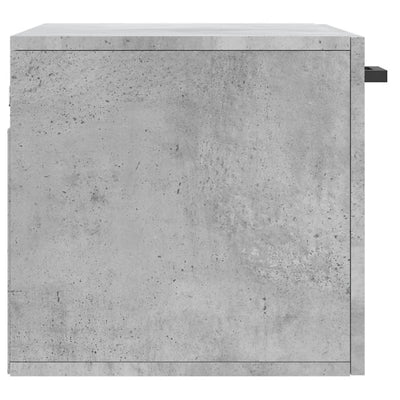 Seinäkaappi betoninharmaa 60x36,5x35 cm tekninen puu