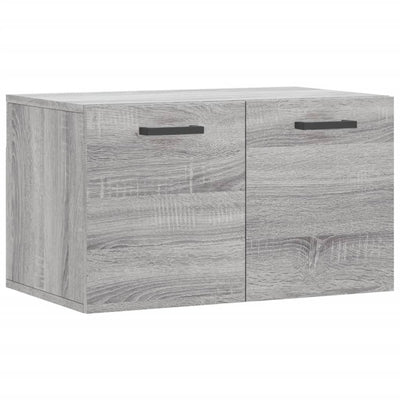 Seinäkaappi harmaa Sonoma 60x36,5x35 cm tekninen puu