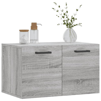 Seinäkaappi harmaa Sonoma 60x36,5x35 cm tekninen puu