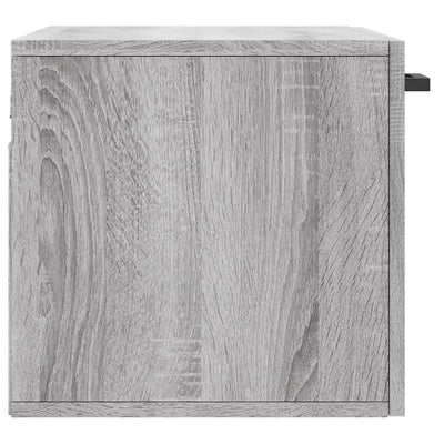 Seinäkaappi harmaa Sonoma 60x36,5x35 cm tekninen puu