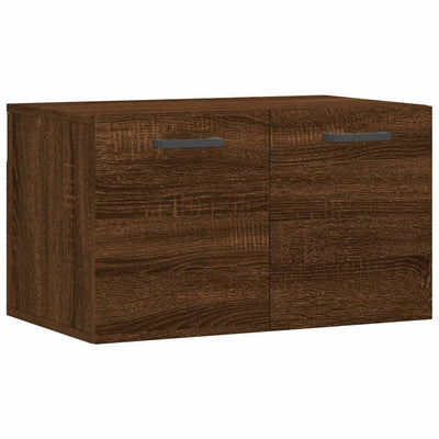 Seinäkaappi ruskea tammi 60x36,5x35 cm tekninen puu