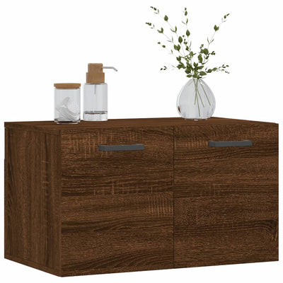 Seinäkaappi ruskea tammi 60x36,5x35 cm tekninen puu
