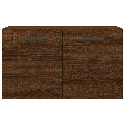 Seinäkaappi ruskea tammi 60x36,5x35 cm tekninen puu