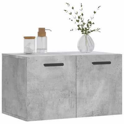 Seinäkaappi betoninharmaa 60x36,5x35 cm tekninen puu