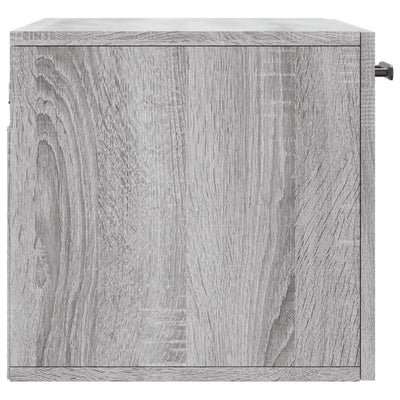 Seinäkaappi harmaa Sonoma 60x36,5x35 cm tekninen puu