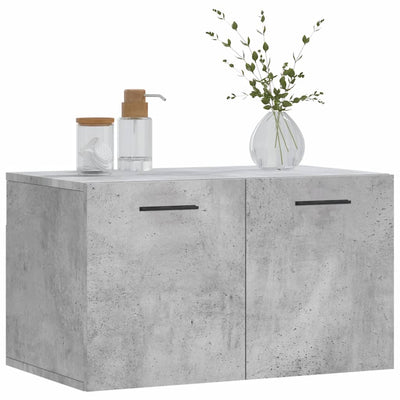 Seinäkaappi betoninharmaa 60x36,5x35 cm tekninen puu