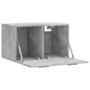 Seinäkaappi betoninharmaa 60x36,5x35 cm tekninen puu