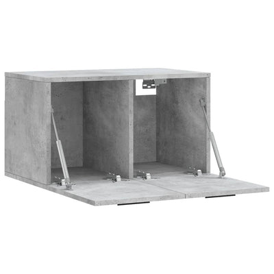 Seinäkaappi betoninharmaa 60x36,5x35 cm tekninen puu