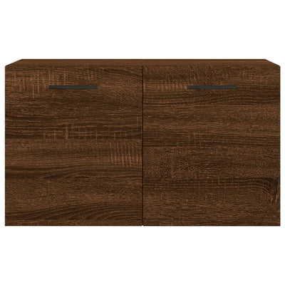 Seinäkaappi ruskea tammi 60x36,5x35 cm tekninen puu