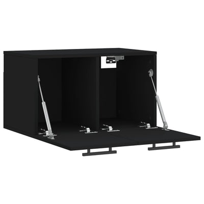 Musta seinäkaappi Zwi 60x36,5x35cm (puinen)