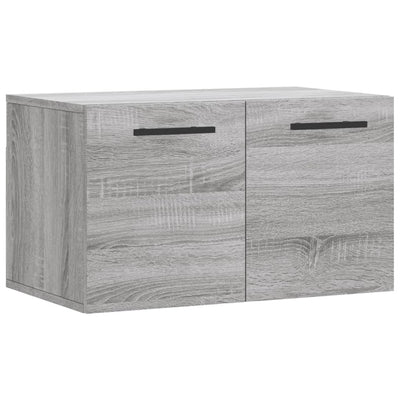 Seinäkaappi harmaa Sonoma 60x36,5x35 cm tekninen puu