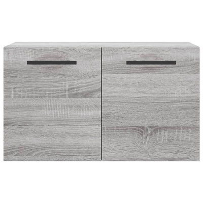 Seinäkaappi harmaa Sonoma 60x36,5x35 cm tekninen puu
