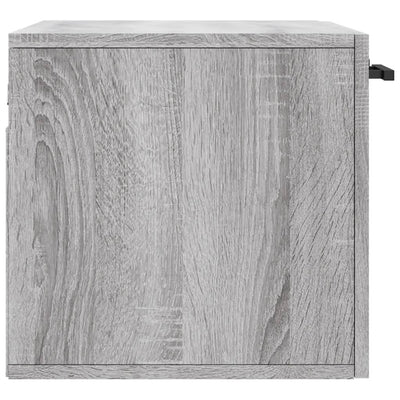 Seinäkaappi harmaa Sonoma 60x36,5x35 cm tekninen puu
