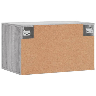 Seinäkaappi harmaa Sonoma 60x36,5x35 cm tekninen puu