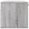 Seinäkaappi harmaa Sonoma 80x36,5x35 cm tekninen puu