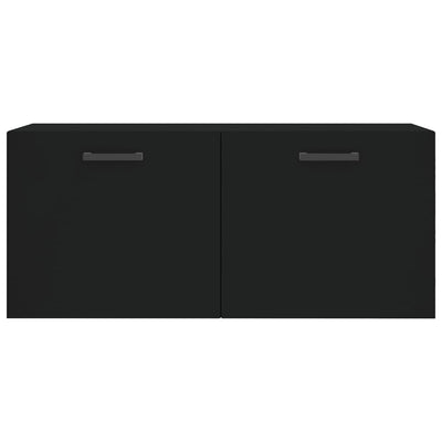 Musta seinäkaappi Domnu 80x36,5x35cm (puinen)