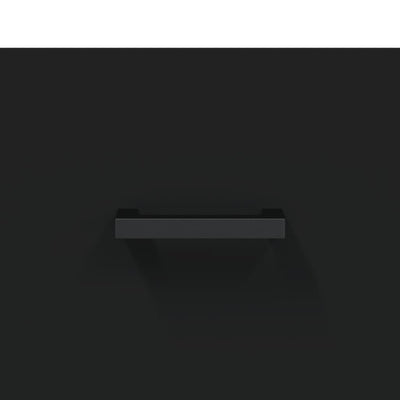 Musta seinäkaappi Domnu 80x36,5x35cm (puinen)