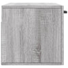 Seinäkaappi harmaa Sonoma 80x36,5x35 cm tekninen puu