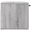 Seinäkaappi harmaa Sonoma 80x36,5x35 cm tekninen puu