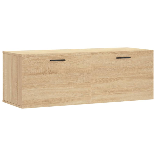 Seinäkaappi Sonoma-tammi 100x36,5x35 cm tekninen puu