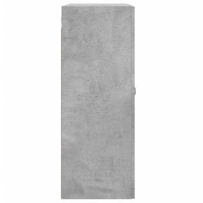 Seinäkiinnitettävä kaappi harmaa 69,5x34x90 cm tekninen puu