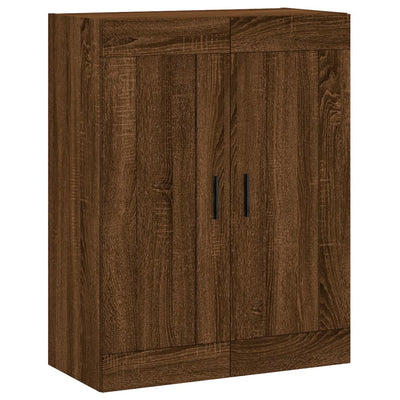 Seinäkiinnitettävä kaappi rusk tammi 69,5x34x90 cm tekninen puu