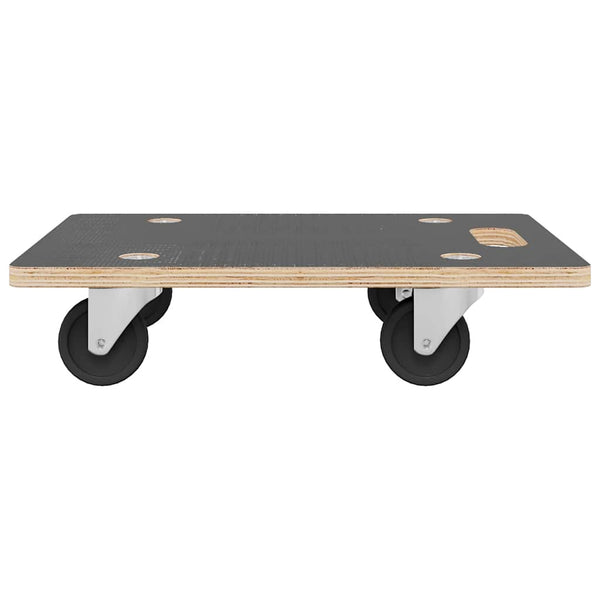 Kuljetusalustat 2 kpl suorakaide 50x35x11,5 cm 250 kg