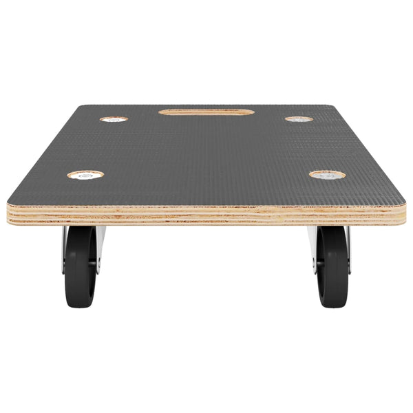 Kuljetusalustat 2 kpl suorakaide 80x55x11,5 cm 250 kg
