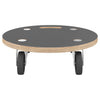 Kuljetusalustat 2 kpl pyöreä Ø38x11,5 cm 250 kg