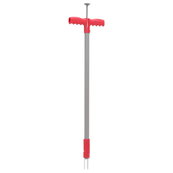 Punainen ja harmaa rikkaruohorauta Ardolra 93,5cm (jauhemaalattu teräs)